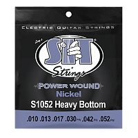 SIT S1052, Powerwound Nickel Heavy Bottom, 10-52