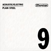 Dunlop DPS09 Acoustic/ Electric Plain Steel