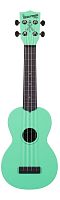 WATERMAN by KALA KA-SWB-GN Seafoam Green, Matte, Soprano Ukulele